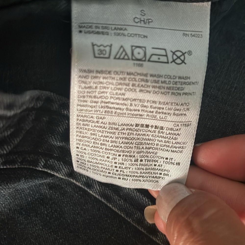 Gap denim utility jacket size small - Picture 8 of 8